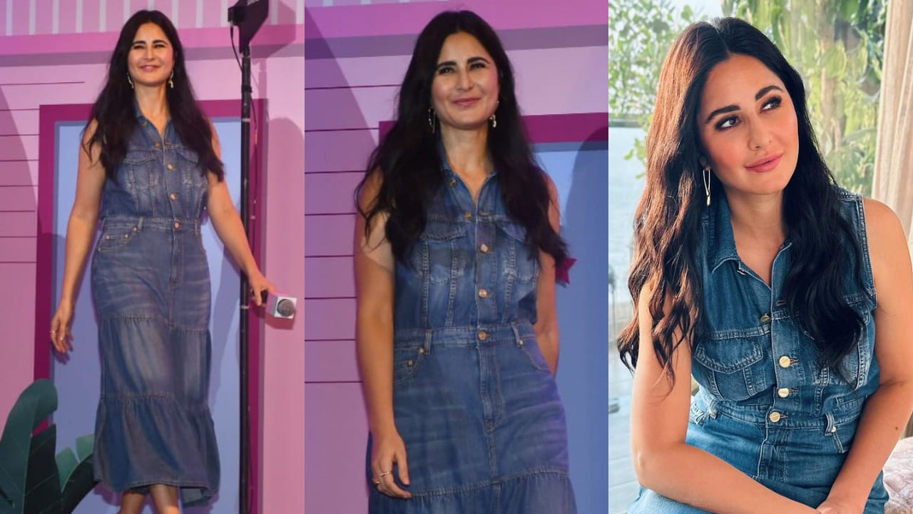 5 ways to style a denim dress like Bollywood divas: From Tamannaah Bhatia to Katrina Kaif