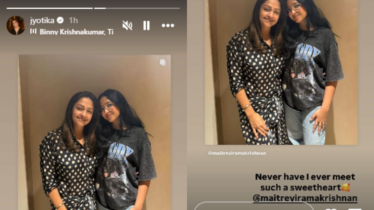 Jyotika's Instagram story (PC: Jyotika, IG)