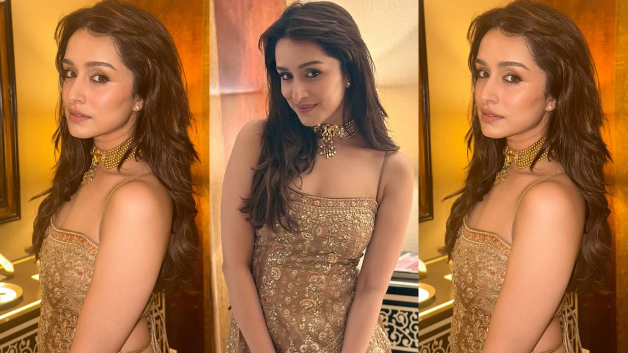 Shraddha Kapoor enjoys pani puri in ₹1.45 lakh sharara, proving that wedding fashion can be fun and fuss-free