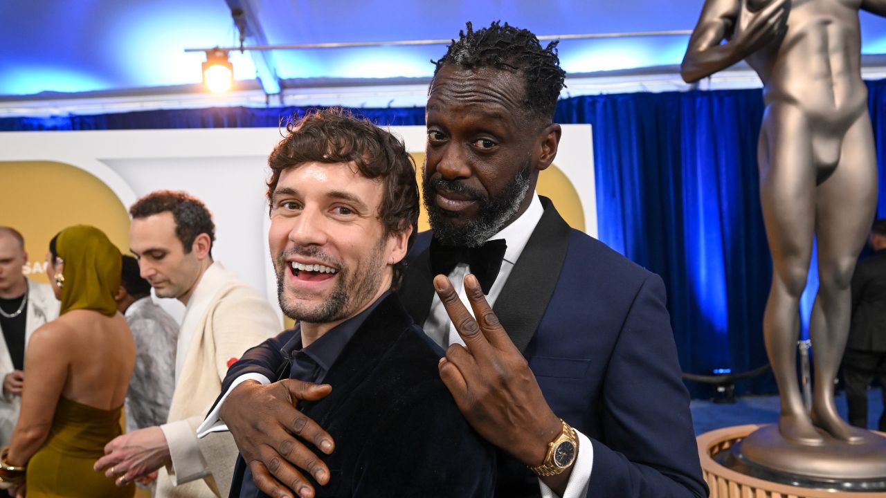 Nick Blood and Sule Rimi (Getty)