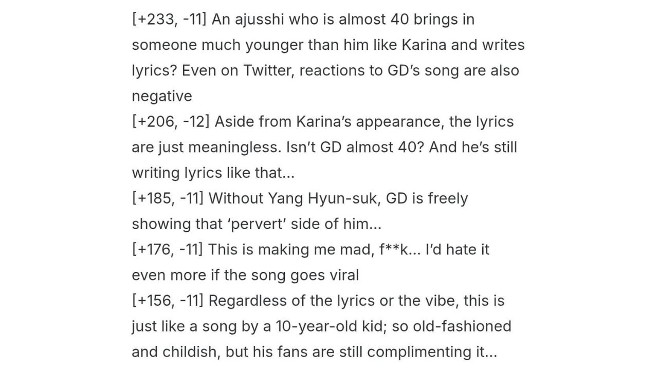 Pann comments