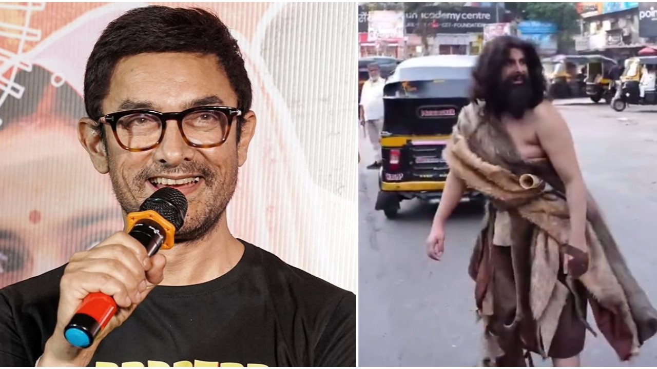 Is that Aamir Khan dressed as caveman in VIRAL VIDEO doing the rounds on internet? Actor’s team breaks silence