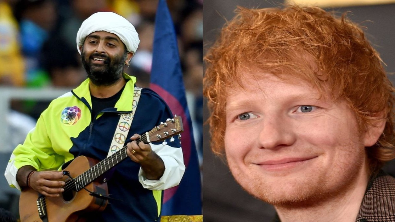  WATCH: Fans can’t keep calm as Arijit takes Ed Sheeran on scooty ride in VIRAL video