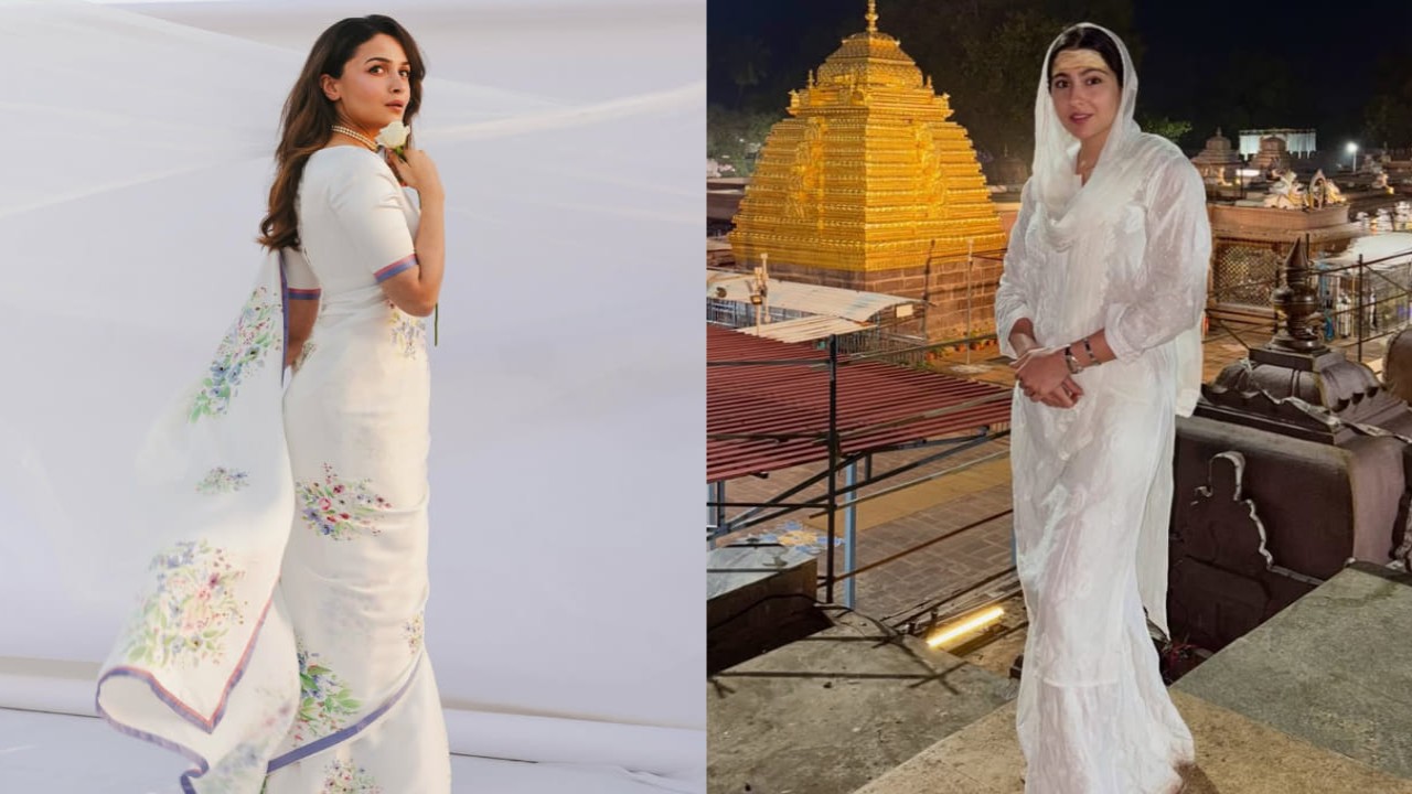 Alia Bhatt to Sara Ali Khan: 3 beautiful looks for Mahashivratri 2025