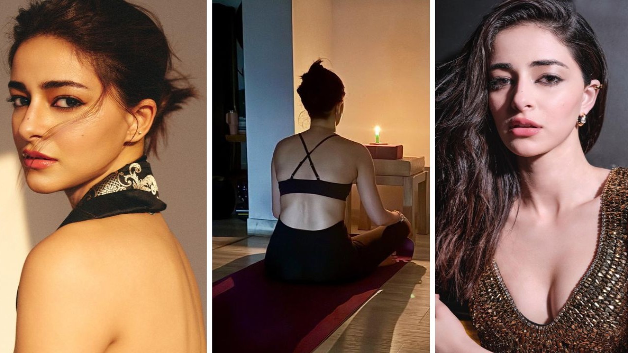 Ananya Panday Practices Trataka Meditation