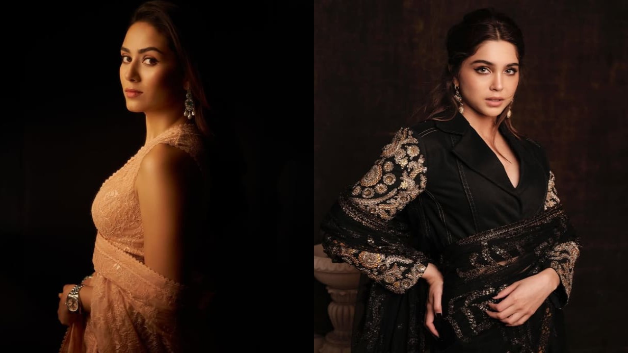 Fashion Face-Off: Mira Kapoor vs Sharvari, who aced the off-shoulder saree look