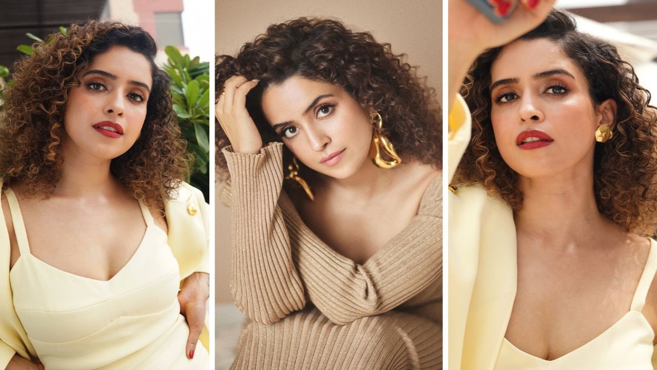 Sanya Malhotra’s Haircare Secrets for Luscious Curls Revealed! Here’s a Step-by-step Gu...