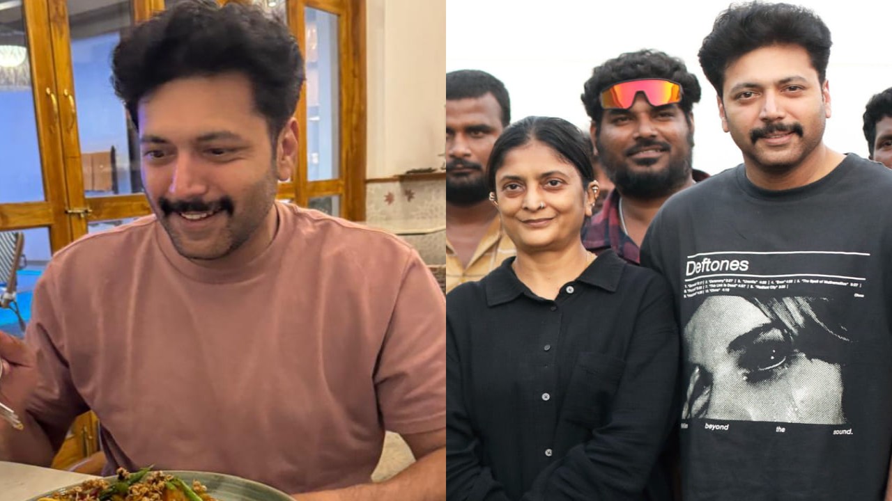 Sudha Kongara teases Ravi Mohan for pretending to starve on Parasakthi sets