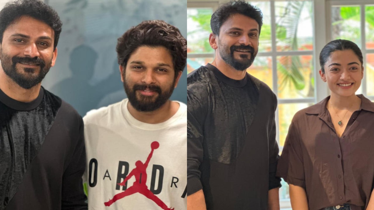 Kannada actor Dhananjaya invites Pushpa co-stars Allu Arjun and Rashmika to his wedding