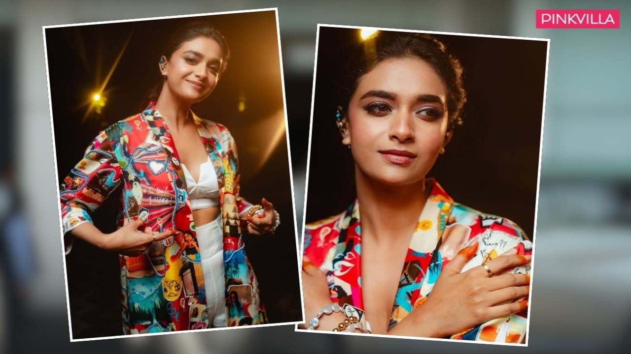 Keerthy Suresh's wedding celebration look in custom outfit holds meaningful significance