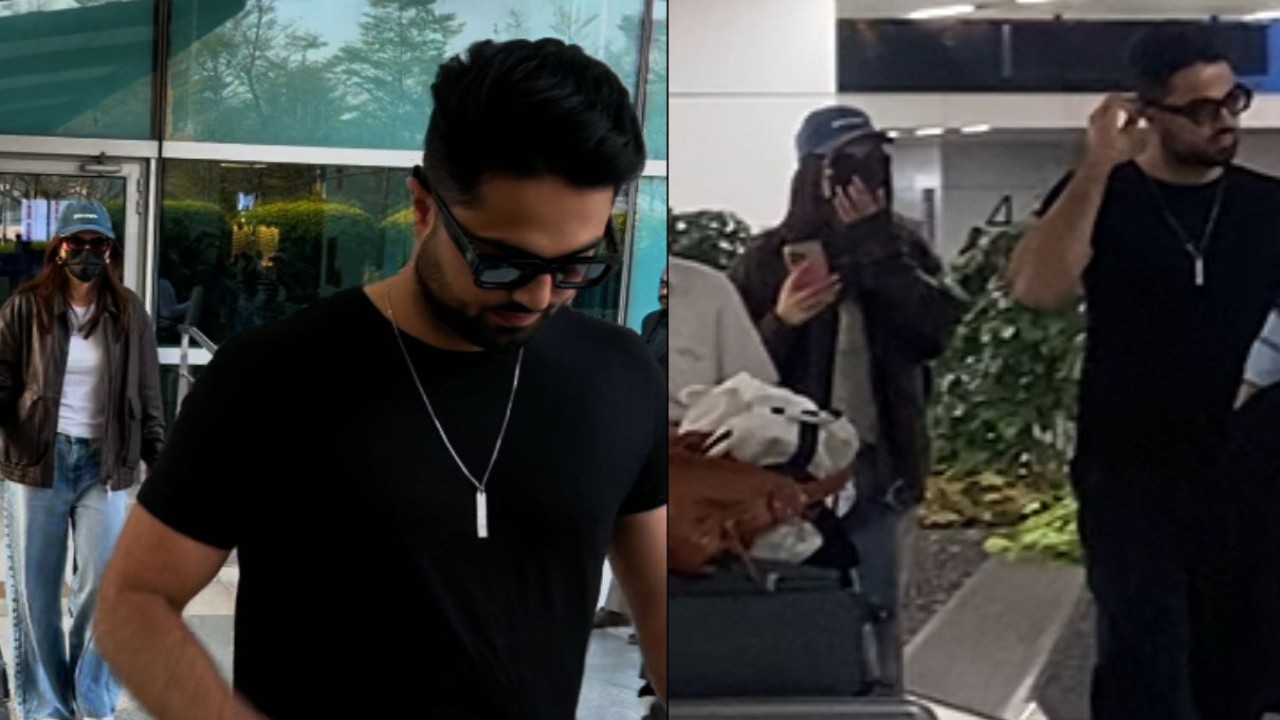 Are Kriti Sanon and rumored boyfriend Kabir Bahia in Delhi to meet parents amid their wedding news? WATCH