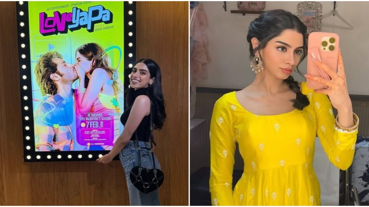 Khushi admits ‘shaking’ after seeing Loveyapa’s trailer on big screen; here's why