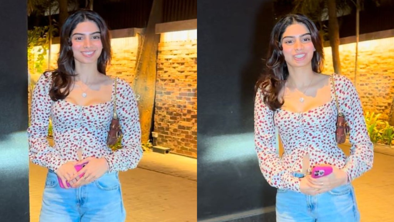 Khushi Kapoor’s cute white top & Rs 21k pendant make casual fashion feel extra special