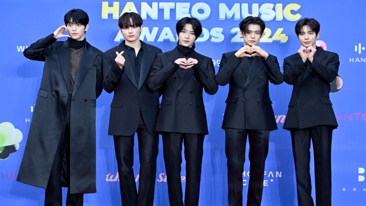 TXT: courtesy of Hanteo Music Awards' X