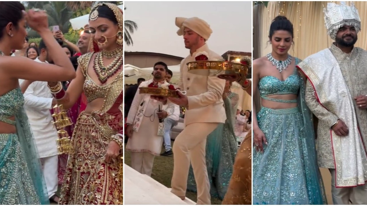 Priyanka Chopra walks brother Siddharth down the aisle; Nick performs jiju duties: WATCH