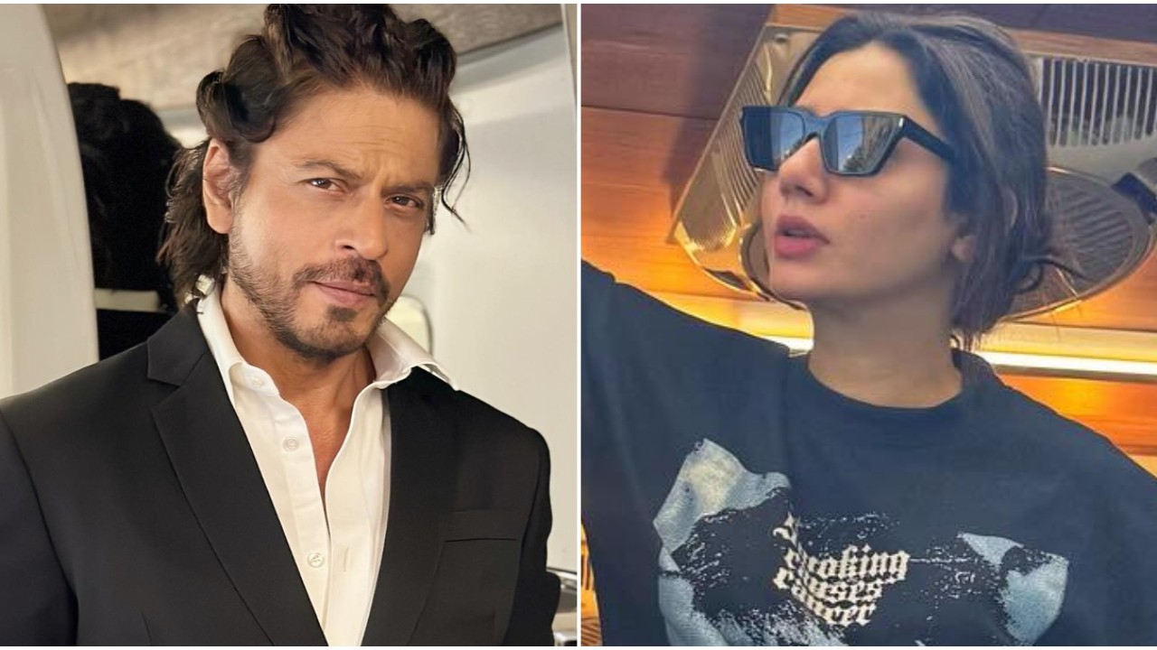 Shah Rukh Khan’s Raees co-star Mahira Khan takes him to set for ‘fun day’ but there’s a twist; see PICS