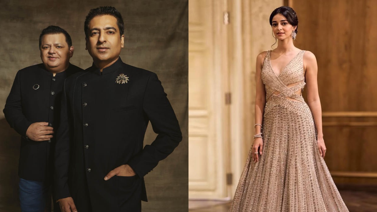 Ananya Panday, Rohit Gandhi and Rahul Khanna 