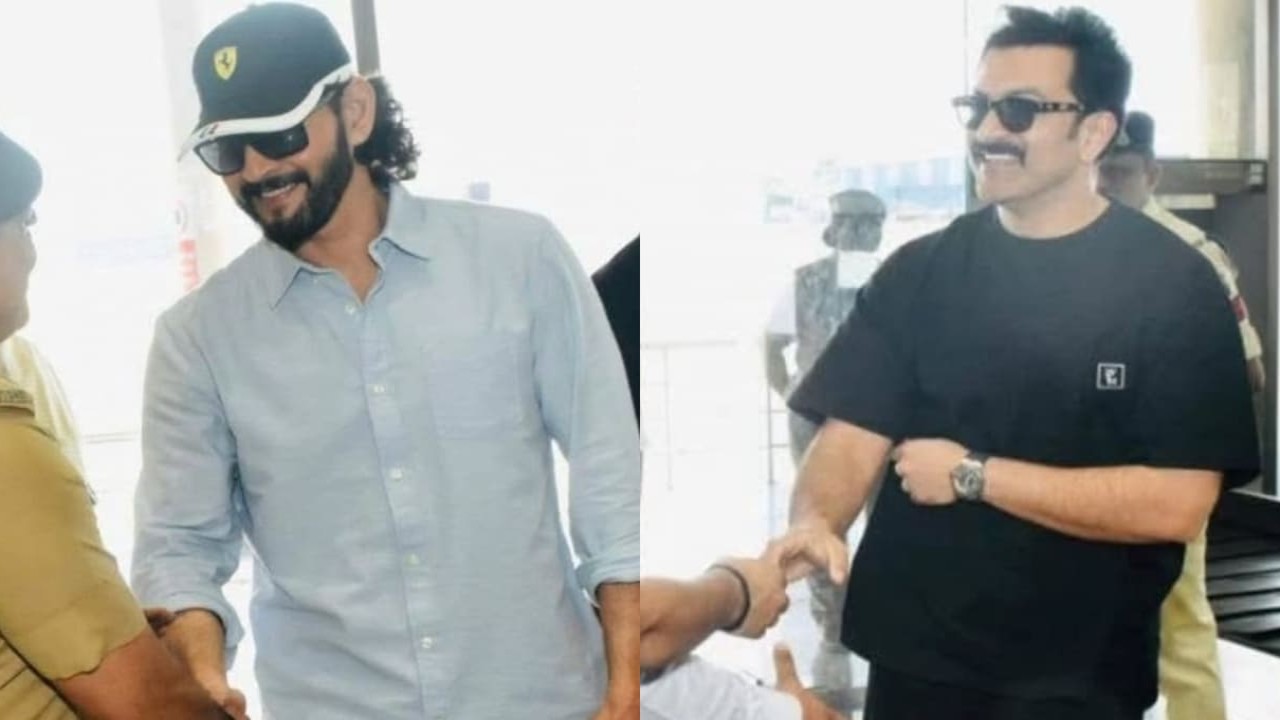 SSMB29: Mahesh Babu and Prithviraj Sukumaran spotted together leaving from Hyderabad