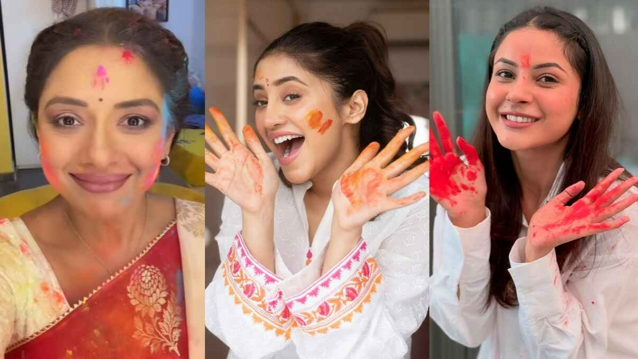 Rupali Ganguly, Shivangi Joshi, Shehnaaz Gill