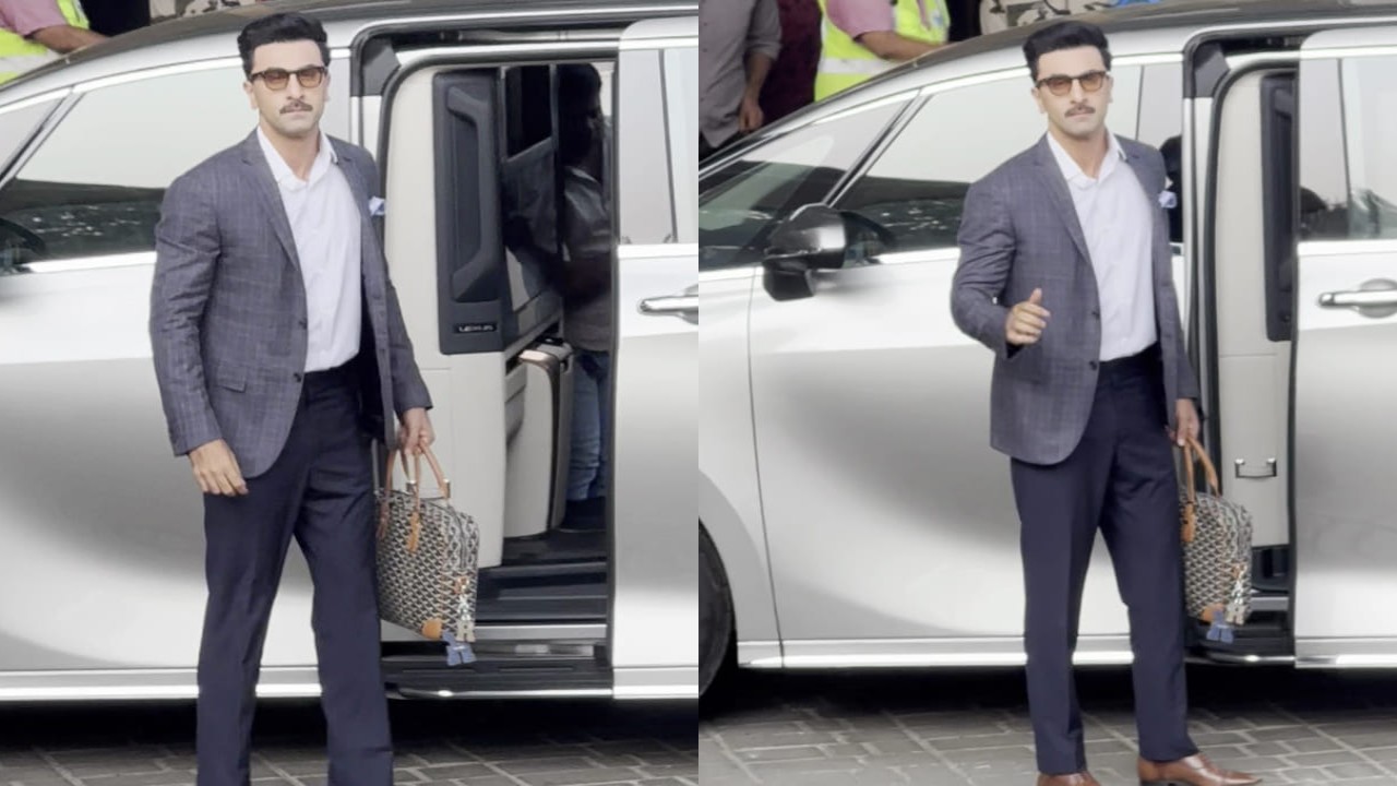 Ranbir Kapoor serves polished look in three-piece ensemble elevated ...