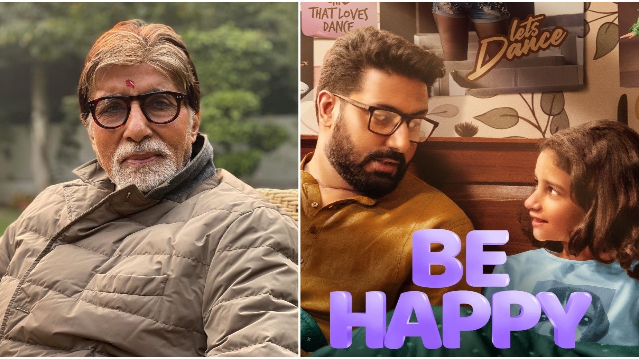 Be Happy: Amitabh Bachchan is ‘overwhelmed’ by response to son Abhishek Bachchan’s film; ‘Nothing could be a greater pride…’