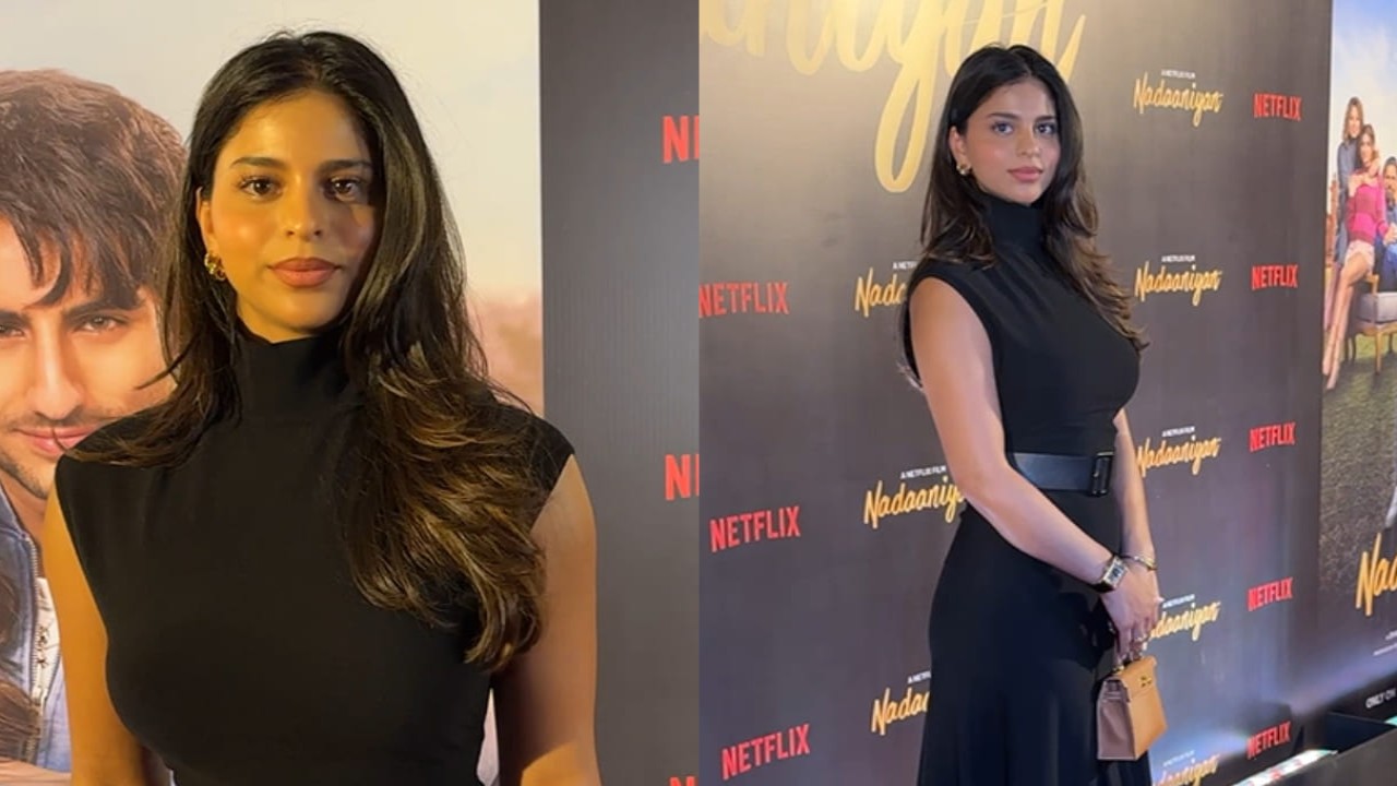 Suhana Khan drips luxury from head to toe as she puts together outfit worth more than Rs 14 lakh at Nadaaniyan event