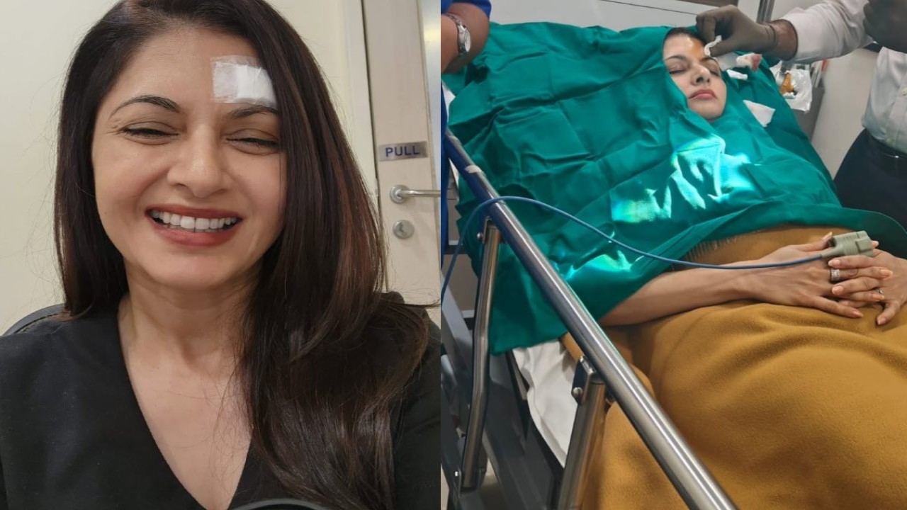 Salman Khan’s Maine Pyar Kiya co-star Bhagyashree gets 13 stitches on forehead after accident: See photos