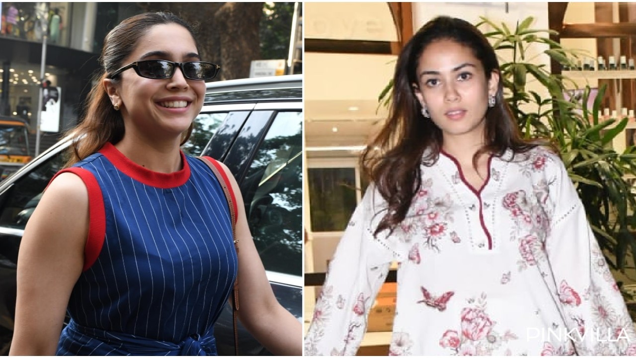 PHOTOS: 4 Celebrity Spottings Of The Day; Sharvari flaunts million-dollar smile; Mira Kapoor spotted post refreshing salon session and more