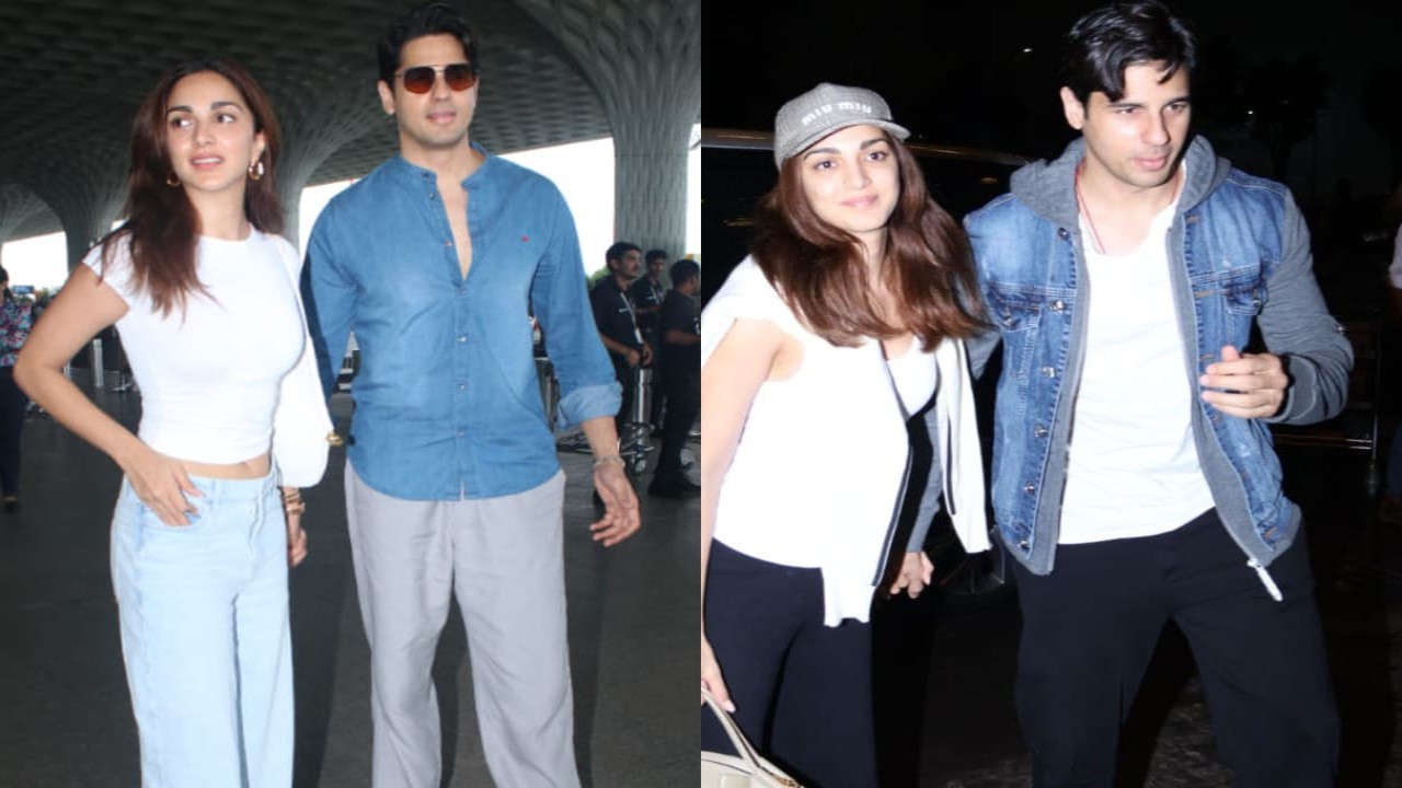 Sidharth Malhotra- Kiara Advani always fly in style and these 5 airport looks are proof