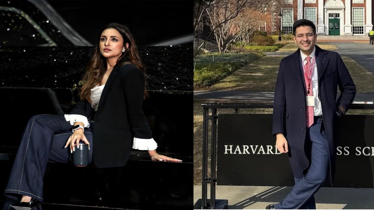 Parineeti Chopra is a proud ‘Harvard wife’ as her husband Raghav Chadha attends university’s Global leadership program