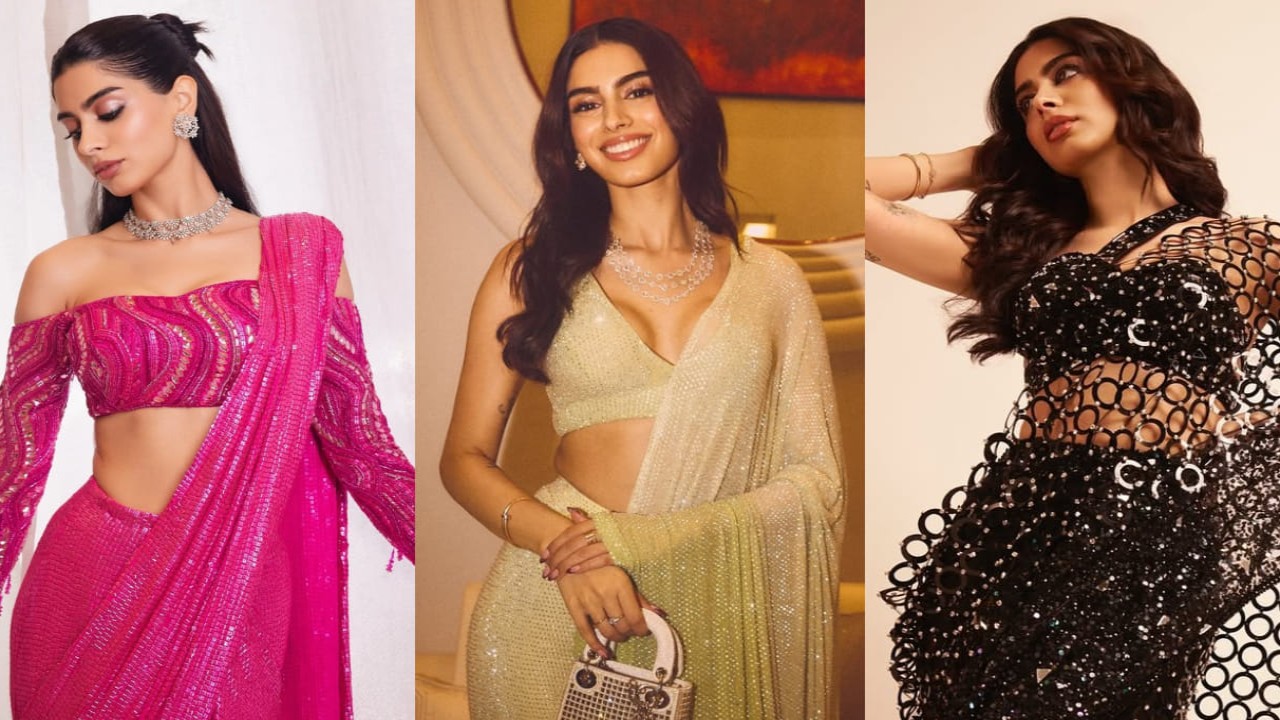 Khushi Kapoor is the ‘Gen-Z saree trend winner’ with her 3 mesmerizing looks that are equal parts HOT and CLASSY