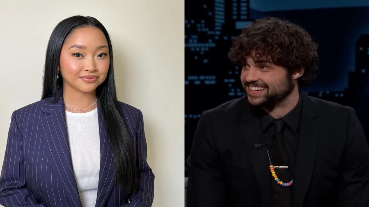 Lana Condor and Noah Centineo