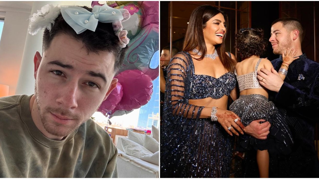 Priyanka Chopra’s husband Nick Jonas shares adorable glimpse of his 'girl dad life' wearing Malti Marie’s cute clips; fans label him ‘pookie’ father