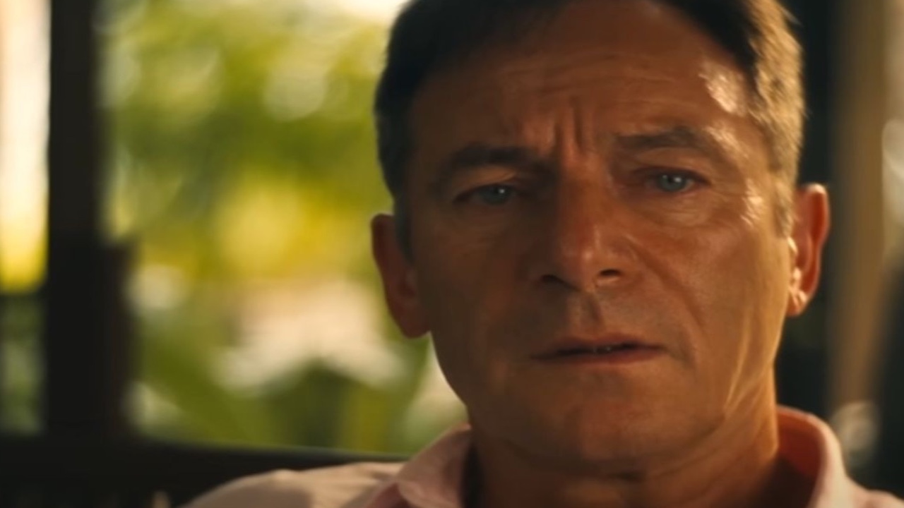 Jason Isaacs in The White Lotus (via YouTube/Max)