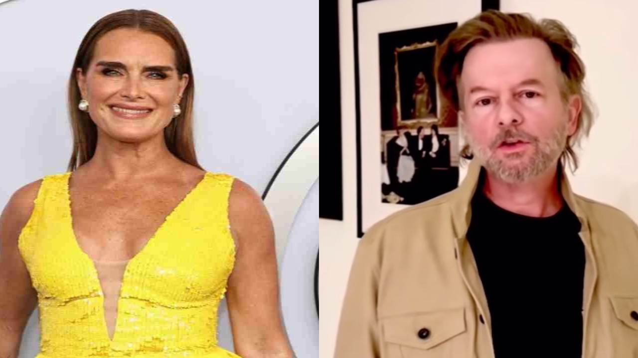 Brooke Shields, David Spade