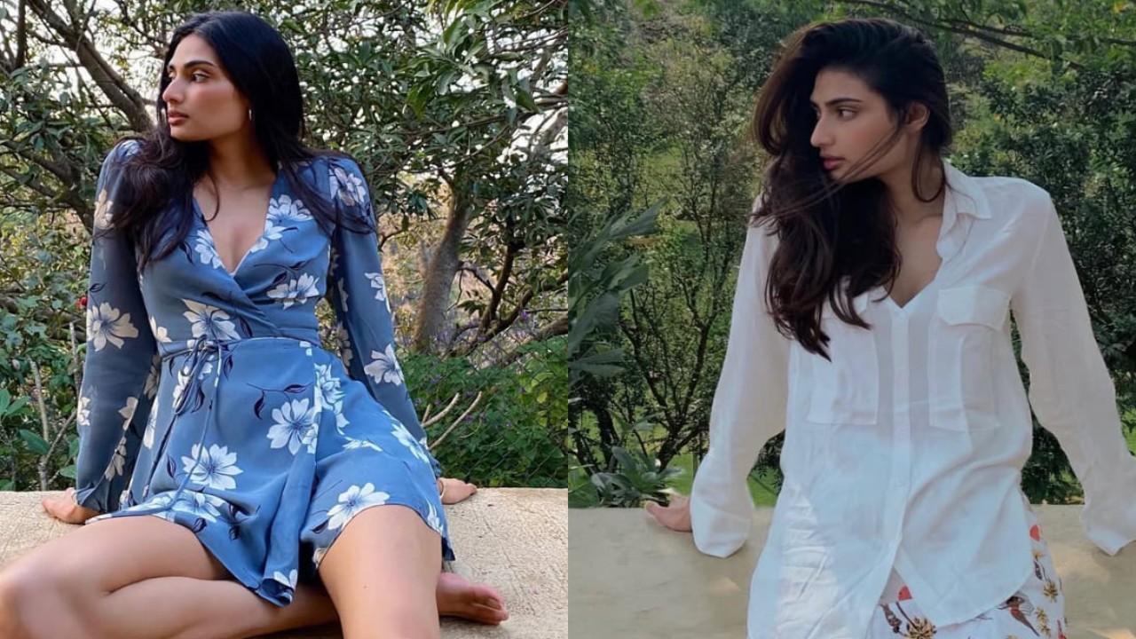 A peek into new Mom Athiya Shetty's summer-friendly laid-back wardrobe; comfort WINS