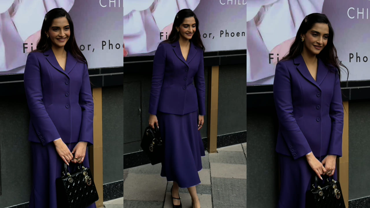 Sonam Kapoor's latest Dior look ft ₹5,70,000 bag shows formal doesn't always have to be boring