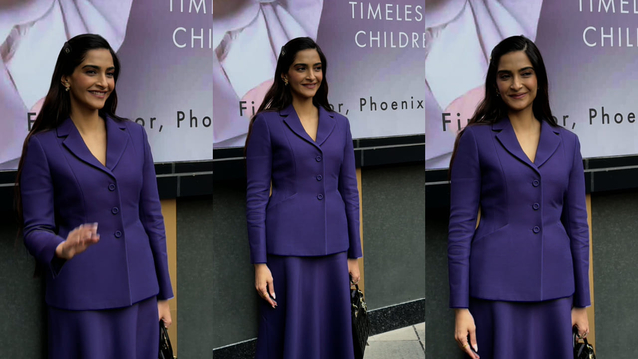 Sonam Kapoor's latest Dior look ft ₹5,70,000 bag shows formal doesn't always have to be boring