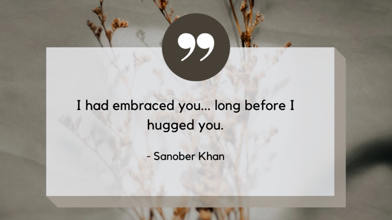 Romantic Hug Quotes for Your Partner