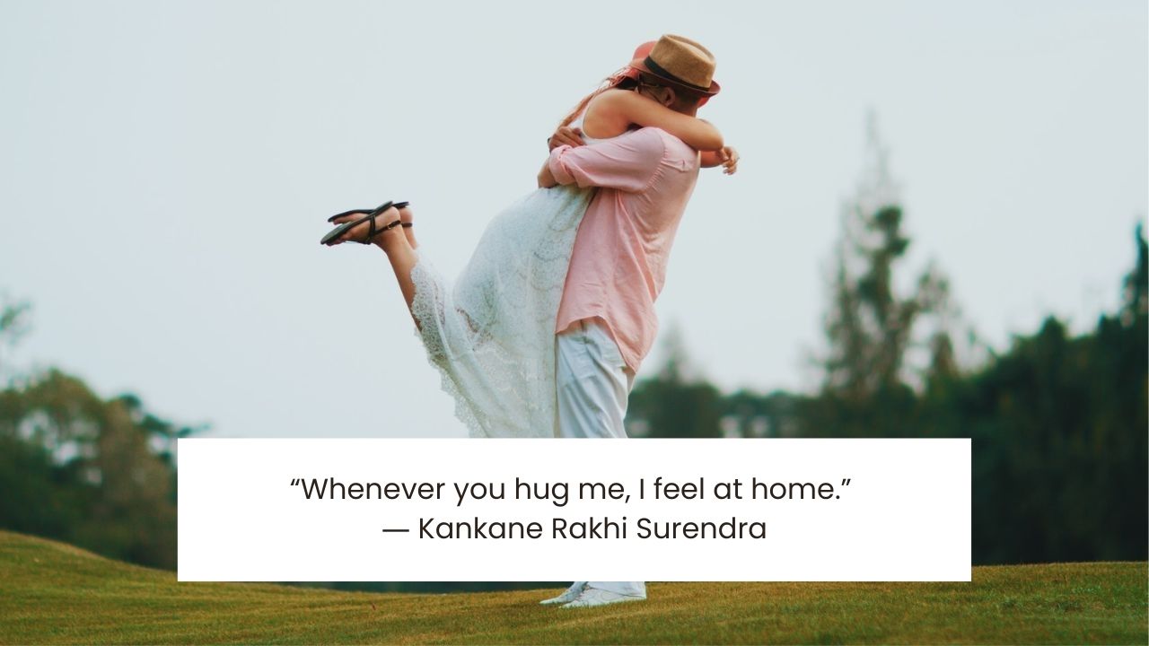 Hug Quotes for Love