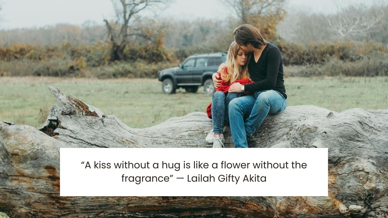 Affectionate Hug Quotes for Him