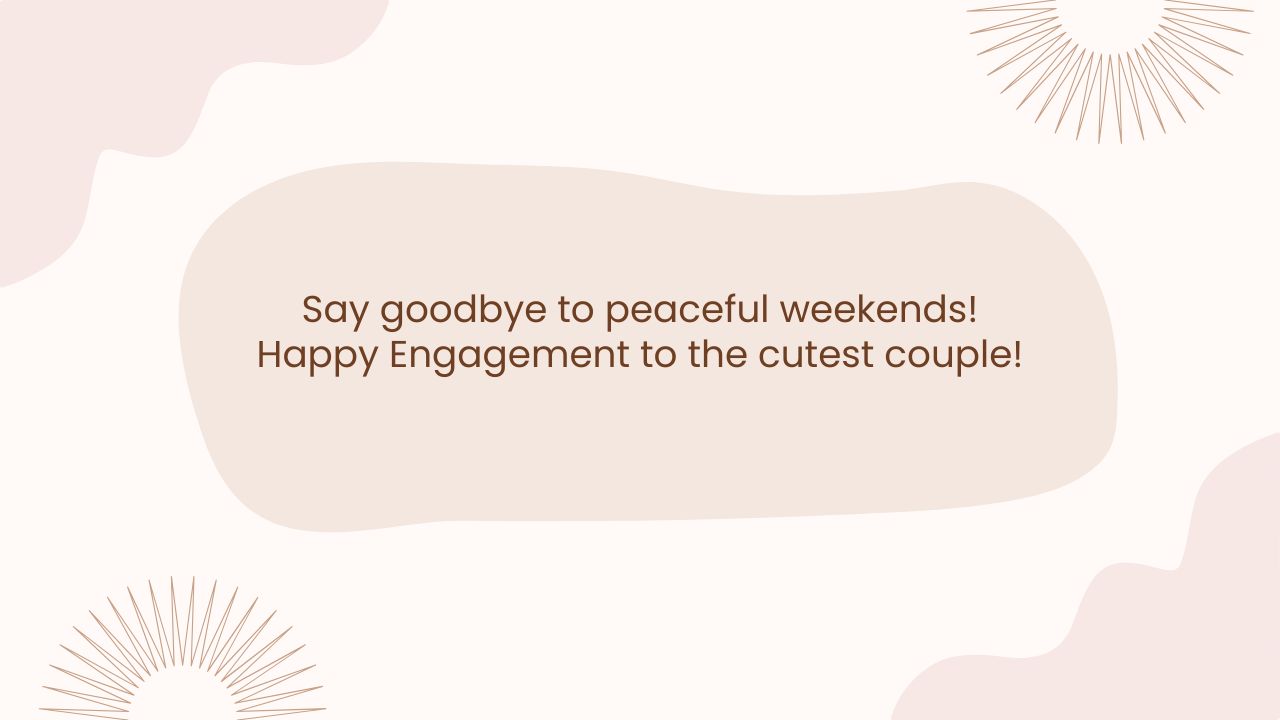 Funny Congratulations Messages for Engagement