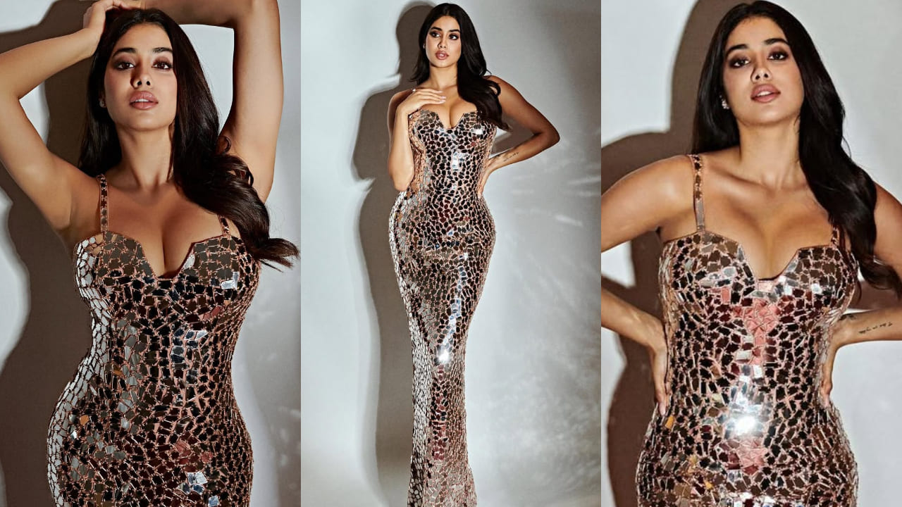 Janhvi Kapoor or Pooja Hegde: Whose mirror dress blindsided you the most with its dazzling charm?