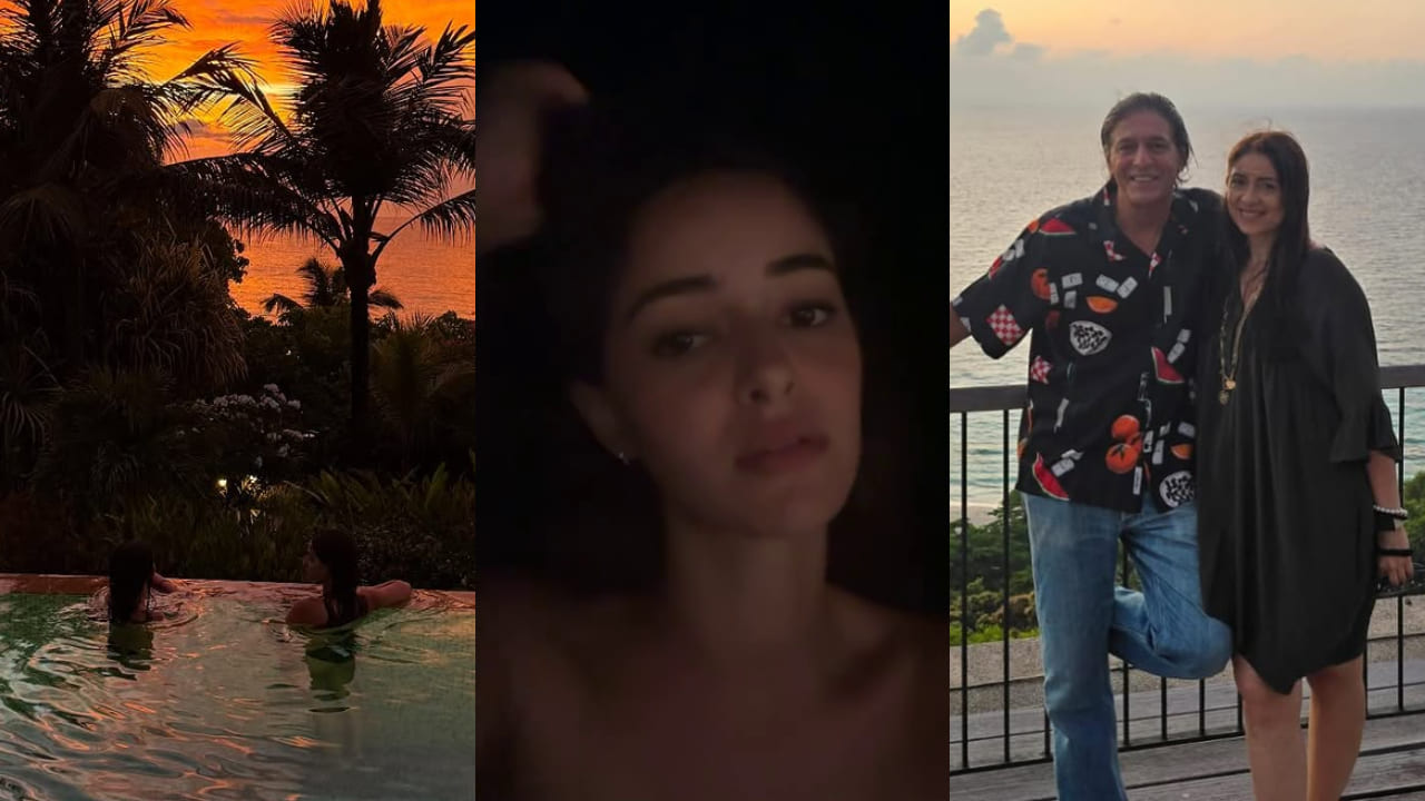 Ananya Panday enjoys tropical bliss in scarf top and bikini bottom, flaunts Chanel Bag worth Rs 3 lakh. PS: Ananya Panday IG 