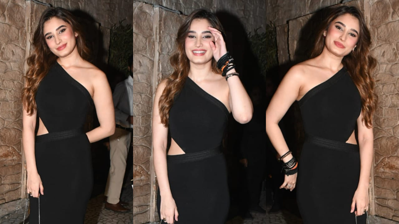 Rasha Thadani is in her ‘Sheher ki Ladki’ era as she glams up in a budget-friendly bodycon black dress for her birthday. PS: Viral Bhayani