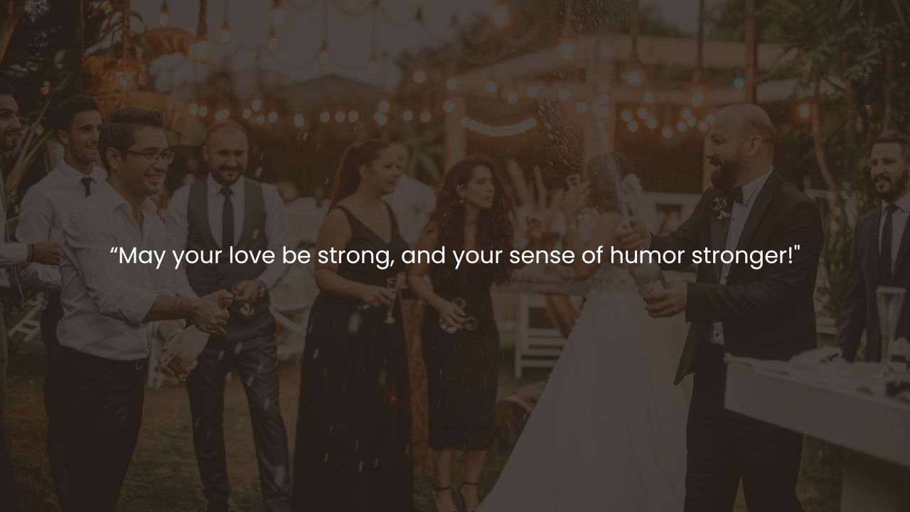 Funny Wedding Wishes for Best Friend