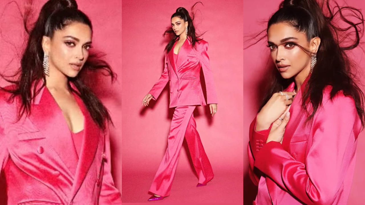  Deepika Padukone Vs Alia Bhatt fashion face-off: Who pulled off the hot-pink blazer look better? PS: The house of pixels, Shaleena Nathani IG,