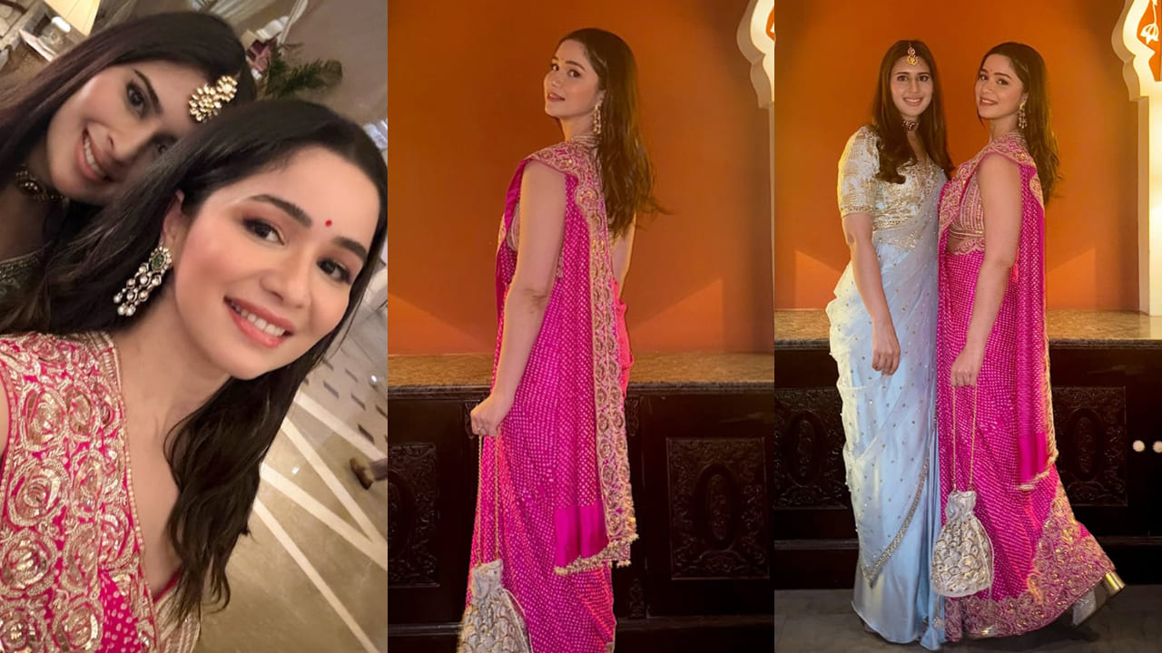 Sara Tendulkar vs Alaya F fashion face-off: Which Gen-Z fashionista pulled off the Gulabi saree look better? PS: Sara Tendulkar IG and Trisha Sarang