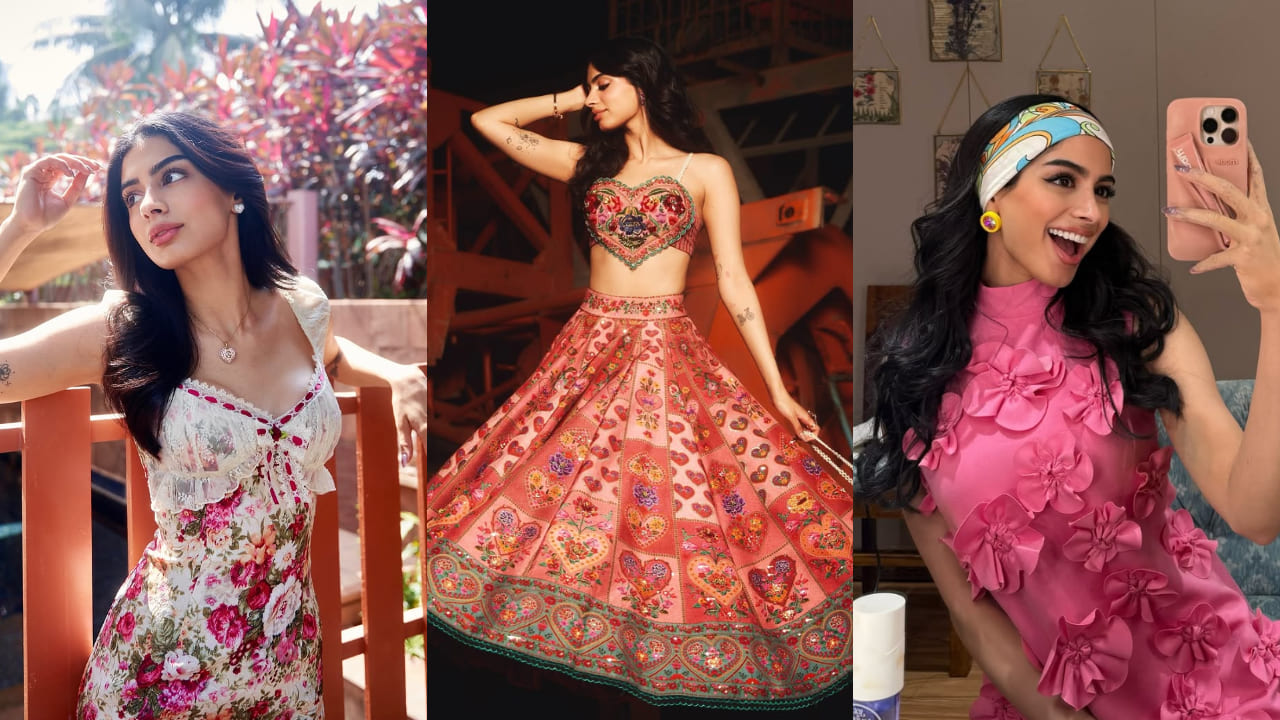 Khushi Kapoor's 5 floral outfits that serve COOL Gen-Z style inspiration. PS: Khushi Kapoor IG