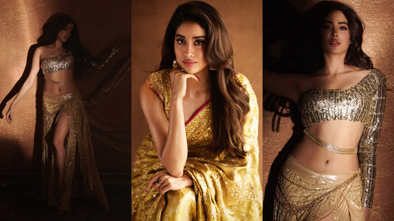 Janhvi Kapoor’s 5 bedazzling golden outfits are every brown girl’s dreams. PS: Janhvi Kapoor IG